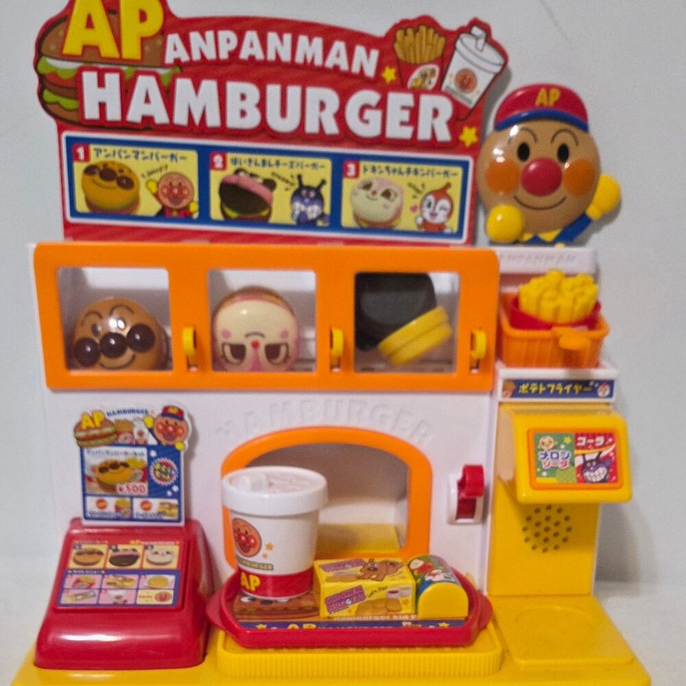 2015 Sega Toys Anpanman Talking Burger Shop - Test & Works